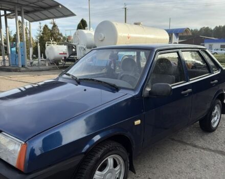 Синий ВАЗ 21099, объемом двигателя 1.6 л и пробегом 138 тыс. км за 1350 $, фото 2 на Automoto.ua