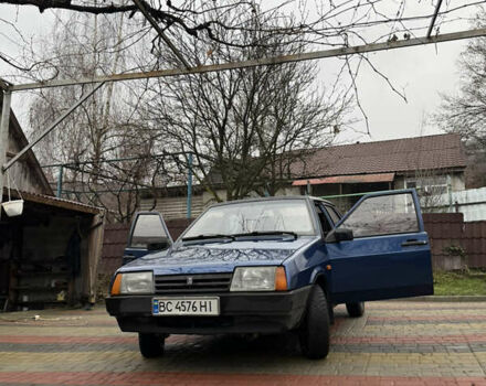 Синий ВАЗ 21099, объемом двигателя 1.6 л и пробегом 100 тыс. км за 1100 $, фото 7 на Automoto.ua