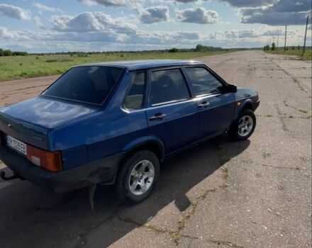 Синий ВАЗ 21099, объемом двигателя 1.6 л и пробегом 135 тыс. км за 2600 $, фото 5 на Automoto.ua