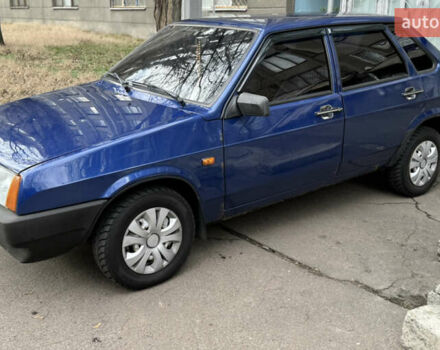 Синій ВАЗ 21099, об'ємом двигуна 1.6 л та пробігом 148 тис. км за 2100 $, фото 5 на Automoto.ua