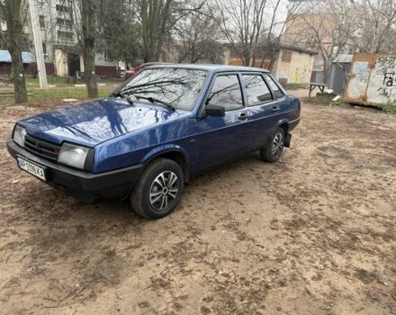 Синий ВАЗ 21099, объемом двигателя 1.6 л и пробегом 180 тыс. км за 1750 $, фото 3 на Automoto.ua