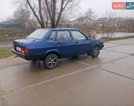 Синій ВАЗ 21099, об'ємом двигуна 1.6 л та пробігом 250 тис. км за 1850 $, фото 16 на Automoto.ua