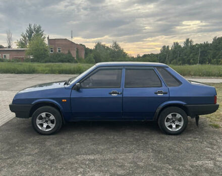 Синий ВАЗ 21099, объемом двигателя 1.6 л и пробегом 160 тыс. км за 1803 $, фото 2 на Automoto.ua