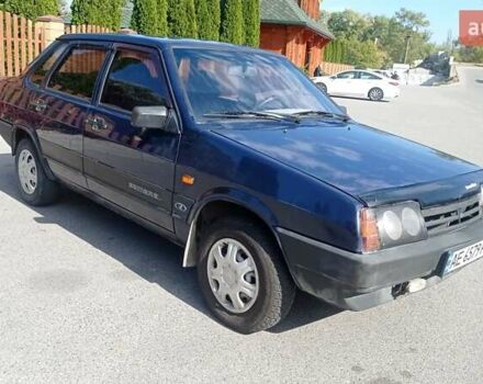 Синій ВАЗ 21099, об'ємом двигуна 1.6 л та пробігом 90 тис. км за 1400 $, фото 6 на Automoto.ua