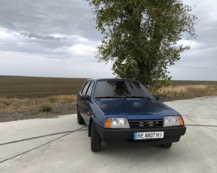 Синий ВАЗ 21099, объемом двигателя 1.6 л и пробегом 215 тыс. км за 2000 $, фото 2 на Automoto.ua