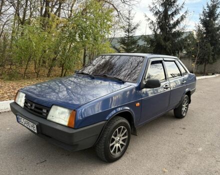 Синий ВАЗ 21099, объемом двигателя 1.6 л и пробегом 160 тыс. км за 2100 $, фото 2 на Automoto.ua