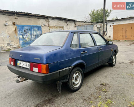 Синій ВАЗ 21099, об'ємом двигуна 1.6 л та пробігом 181 тис. км за 1450 $, фото 12 на Automoto.ua