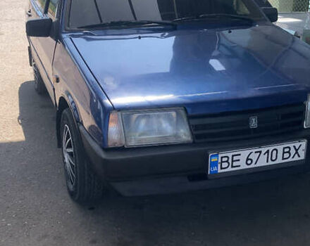 Синий ВАЗ 21099, объемом двигателя 1.6 л и пробегом 131 тыс. км за 1550 $, фото 1 на Automoto.ua