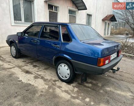 Синий ВАЗ 21099, объемом двигателя 1.6 л и пробегом 150 тыс. км за 2700 $, фото 2 на Automoto.ua