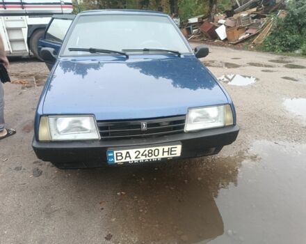 Синий ВАЗ 21099, объемом двигателя 1.6 л и пробегом 209 тыс. км за 2500 $, фото 4 на Automoto.ua