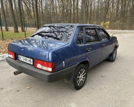 Синий ВАЗ 21099, объемом двигателя 1.6 л и пробегом 160 тыс. км за 2100 $, фото 4 на Automoto.ua