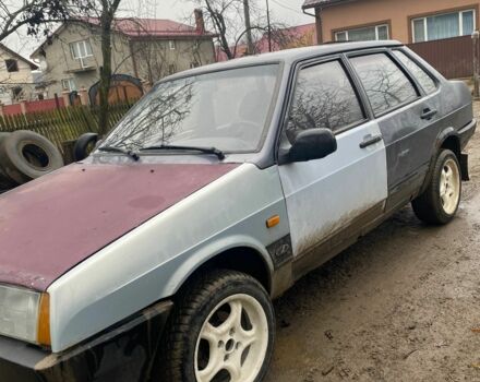 Синий ВАЗ 21099, объемом двигателя 1.6 л и пробегом 150 тыс. км за 650 $, фото 9 на Automoto.ua