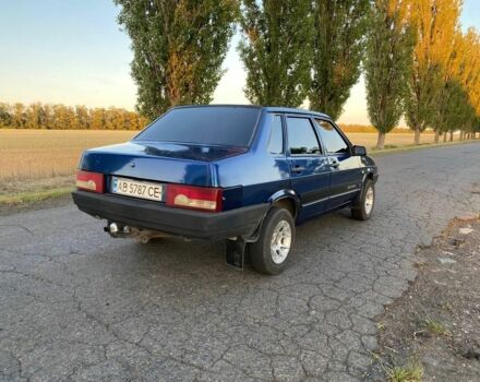 Синій ВАЗ 21099, об'ємом двигуна 1.6 л та пробігом 220 тис. км за 1650 $, фото 3 на Automoto.ua