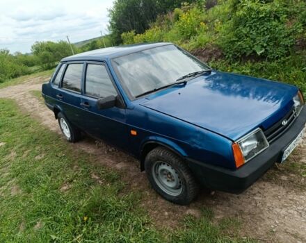 Синій ВАЗ 21099, об'ємом двигуна 1.6 л та пробігом 430 тис. км за 1100 $, фото 1 на Automoto.ua