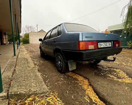 Синий ВАЗ 21099, объемом двигателя 1.6 л и пробегом 300 тыс. км за 1700 $, фото 3 на Automoto.ua
