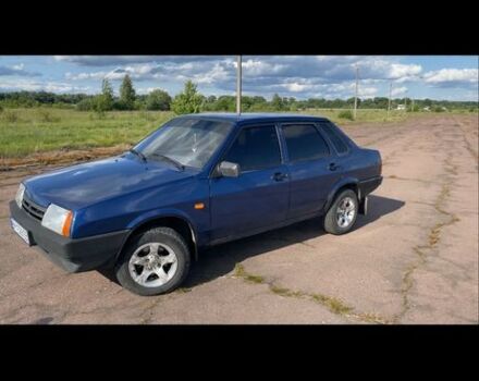 Синий ВАЗ 21099, объемом двигателя 1.6 л и пробегом 135 тыс. км за 2600 $, фото 3 на Automoto.ua