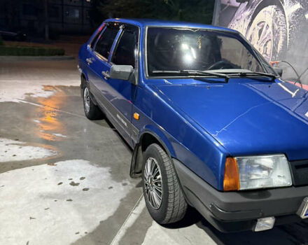 Синий ВАЗ 21099, объемом двигателя 1.6 л и пробегом 220 тыс. км за 2900 $, фото 3 на Automoto.ua