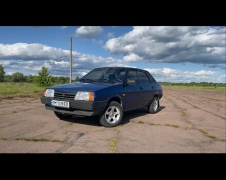 Синий ВАЗ 21099, объемом двигателя 1.6 л и пробегом 135 тыс. км за 2600 $, фото 4 на Automoto.ua