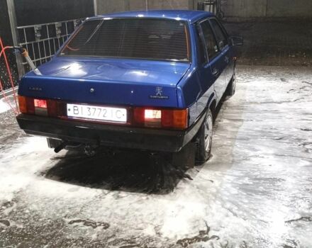 Синий ВАЗ 21099, объемом двигателя 1.6 л и пробегом 190 тыс. км за 2100 $, фото 12 на Automoto.ua