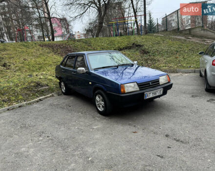 Синій ВАЗ 21099, об'ємом двигуна 1.6 л та пробігом 289 тис. км за 1850 $, фото 4 на Automoto.ua