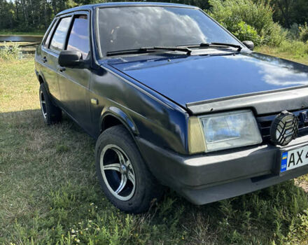 Синий ВАЗ 21099, объемом двигателя 1.6 л и пробегом 156 тыс. км за 1950 $, фото 4 на Automoto.ua