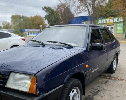 Синій ВАЗ 21099, об'ємом двигуна 1.6 л та пробігом 3 тис. км за 1325 $, фото 4 на Automoto.ua