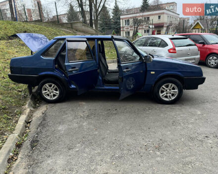 Синій ВАЗ 21099, об'ємом двигуна 1.6 л та пробігом 289 тис. км за 1850 $, фото 17 на Automoto.ua