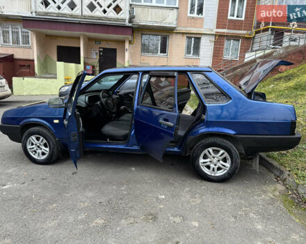 Синій ВАЗ 21099, об'ємом двигуна 1.6 л та пробігом 289 тис. км за 1850 $, фото 16 на Automoto.ua