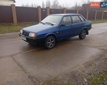 Синій ВАЗ 21099, об'ємом двигуна 1.6 л та пробігом 250 тис. км за 1850 $, фото 15 на Automoto.ua