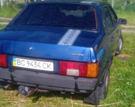 Синий ВАЗ 21099, объемом двигателя 1.5 л и пробегом 260 тыс. км за 1000 $, фото 1 на Automoto.ua