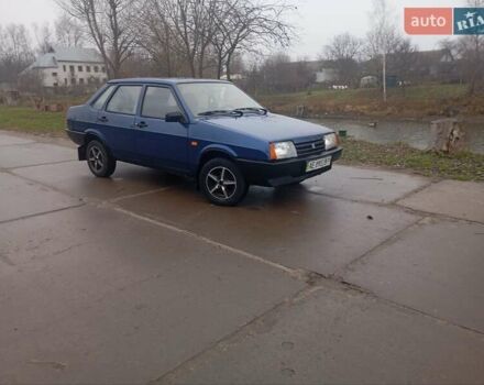 Синій ВАЗ 21099, об'ємом двигуна 1.6 л та пробігом 250 тис. км за 1850 $, фото 6 на Automoto.ua