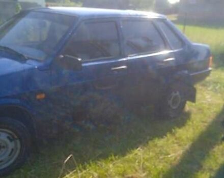 Синий ВАЗ 21099, объемом двигателя 1.6 л и пробегом 240 тыс. км за 1200 $, фото 3 на Automoto.ua