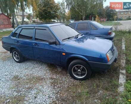 Синій ВАЗ 21099, об'ємом двигуна 1.6 л та пробігом 92 тис. км за 2250 $, фото 1 на Automoto.ua