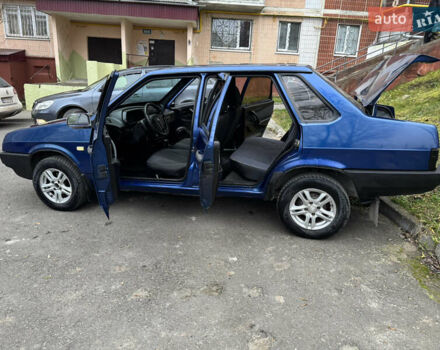 Синій ВАЗ 21099, об'ємом двигуна 1.6 л та пробігом 289 тис. км за 1850 $, фото 19 на Automoto.ua