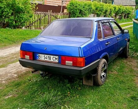 Синий ВАЗ 21099, объемом двигателя 1.6 л и пробегом 250 тыс. км за 1900 $, фото 2 на Automoto.ua