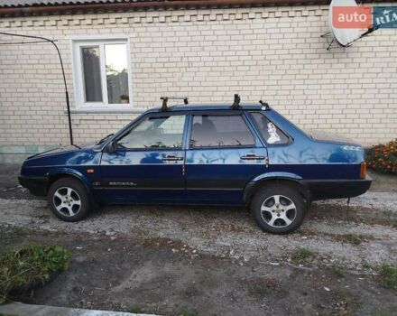 Синий ВАЗ 21099, объемом двигателя 1.6 л и пробегом 204 тыс. км за 2200 $, фото 2 на Automoto.ua