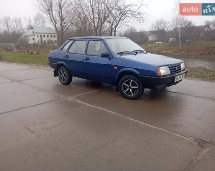Синій ВАЗ 21099, об'ємом двигуна 1.6 л та пробігом 250 тис. км за 1850 $, фото 5 на Automoto.ua