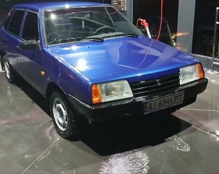 Синий ВАЗ 21099, объемом двигателя 1.6 л и пробегом 60 тыс. км за 2700 $, фото 1 на Automoto.ua