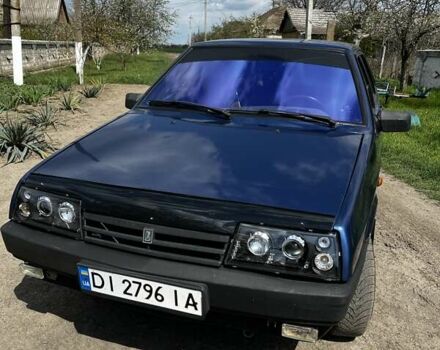 Синий ВАЗ 21099, объемом двигателя 1.6 л и пробегом 210 тыс. км за 2000 $, фото 2 на Automoto.ua