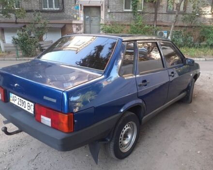Синий ВАЗ 21099, объемом двигателя 1.6 л и пробегом 36 тыс. км за 2493 $, фото 2 на Automoto.ua