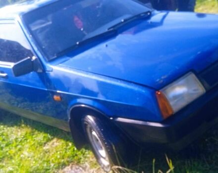 Синий ВАЗ 21099, объемом двигателя 1.5 л и пробегом 260 тыс. км за 1000 $, фото 3 на Automoto.ua