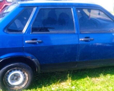 Синий ВАЗ 21099, объемом двигателя 1.5 л и пробегом 260 тыс. км за 1000 $, фото 2 на Automoto.ua