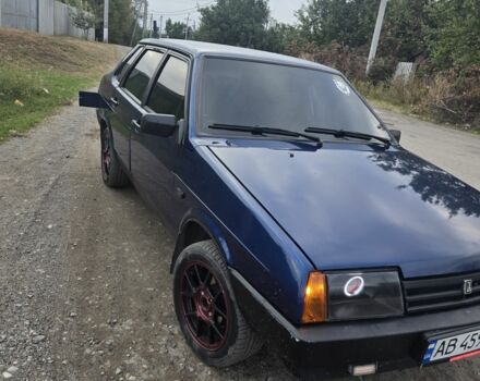 Синий ВАЗ 21099, объемом двигателя 1.5 л и пробегом 777 тыс. км за 3122 $, фото 1 на Automoto.ua