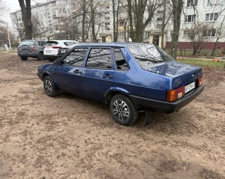 Синий ВАЗ 21099, объемом двигателя 1.6 л и пробегом 180 тыс. км за 1750 $, фото 7 на Automoto.ua
