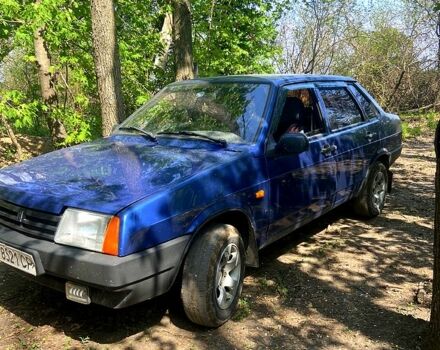 Синий ВАЗ 21099, объемом двигателя 1.6 л и пробегом 160 тыс. км за 1800 $, фото 6 на Automoto.ua