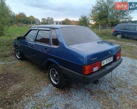 Синій ВАЗ 21099, об'ємом двигуна 1.6 л та пробігом 92 тис. км за 2250 $, фото 3 на Automoto.ua
