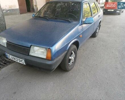 Синий ВАЗ 21099, объемом двигателя 1.6 л и пробегом 239 тыс. км за 1300 $, фото 4 на Automoto.ua