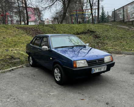 Синій ВАЗ 21099, об'ємом двигуна 1.6 л та пробігом 289 тис. км за 1850 $, фото 2 на Automoto.ua