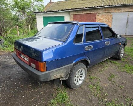 Синий ВАЗ 21099, объемом двигателя 0 л и пробегом 80 тыс. км за 2800 $, фото 3 на Automoto.ua