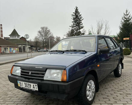 Синій ВАЗ 21099, об'ємом двигуна 1.6 л та пробігом 156 тис. км за 2400 $, фото 1 на Automoto.ua
